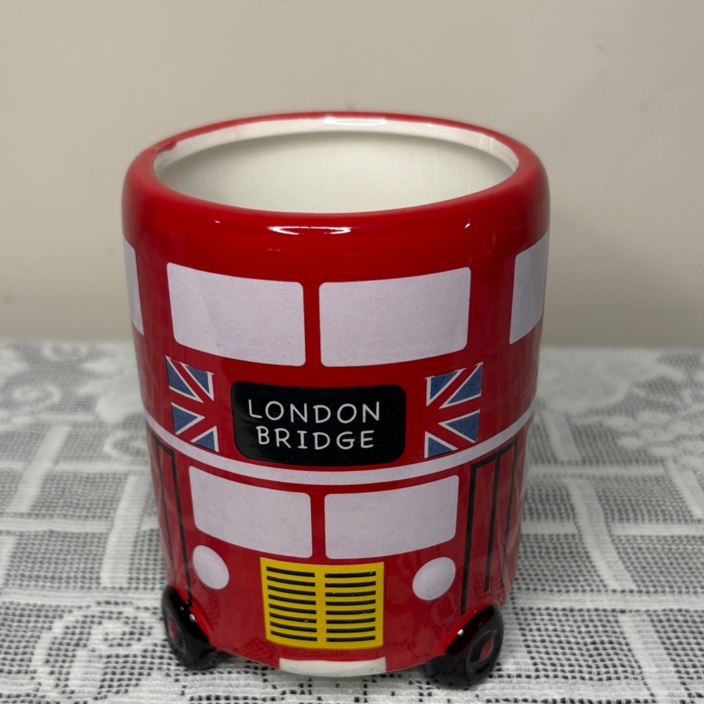 World Market Red London Coffee/Tea Mug - Picture 2 of 7
